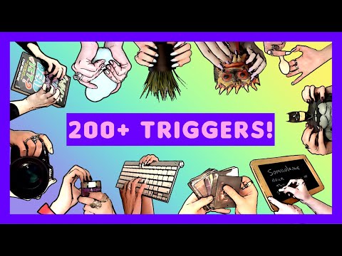 200+ triggers! Quick cuts/fast-paced - for short attention spans 😛 (LOFI ASMR)