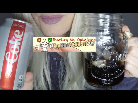ASMR Gum Chewing, Soda Drinking, Whispered Ramble, My Opinions on Other People's Situations