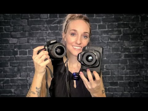 ASMR | Photoshoot RP | Testing Cameras and Lenses | (Custom Video)