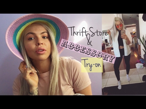 ASMR Thrift Store & Accessory Try-On Haul