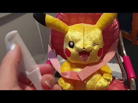 It's Pamper Time!!! #ASMR cuteness at its best to give you TINGLES!! #pokemon