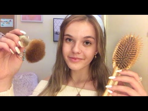 ASMR College Roommate Gets You Ready For A Date ♡