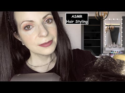 ASMR Roleplay Styling Your Hair (Washing, Combing, Blow Drying)