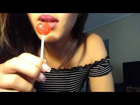 ASMR|| Sucking lollipop 🍭