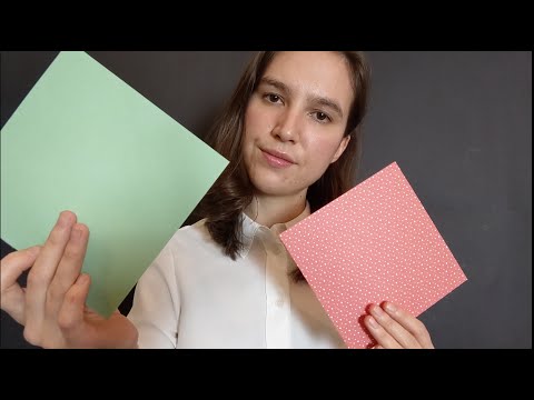 ASMR A Very Important Examination (guessing games, light triggers, memory tests)