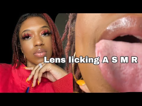 Inaudible whispers, Up close Lens licking, Nail tapping. ASMRLove