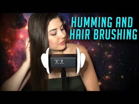 3DIO ASMR - Hair Brushing & Humming Sounds 🎶