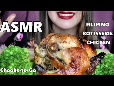 ASMR  Whole Rotisserie Chicken Eating No Talking Mukbang