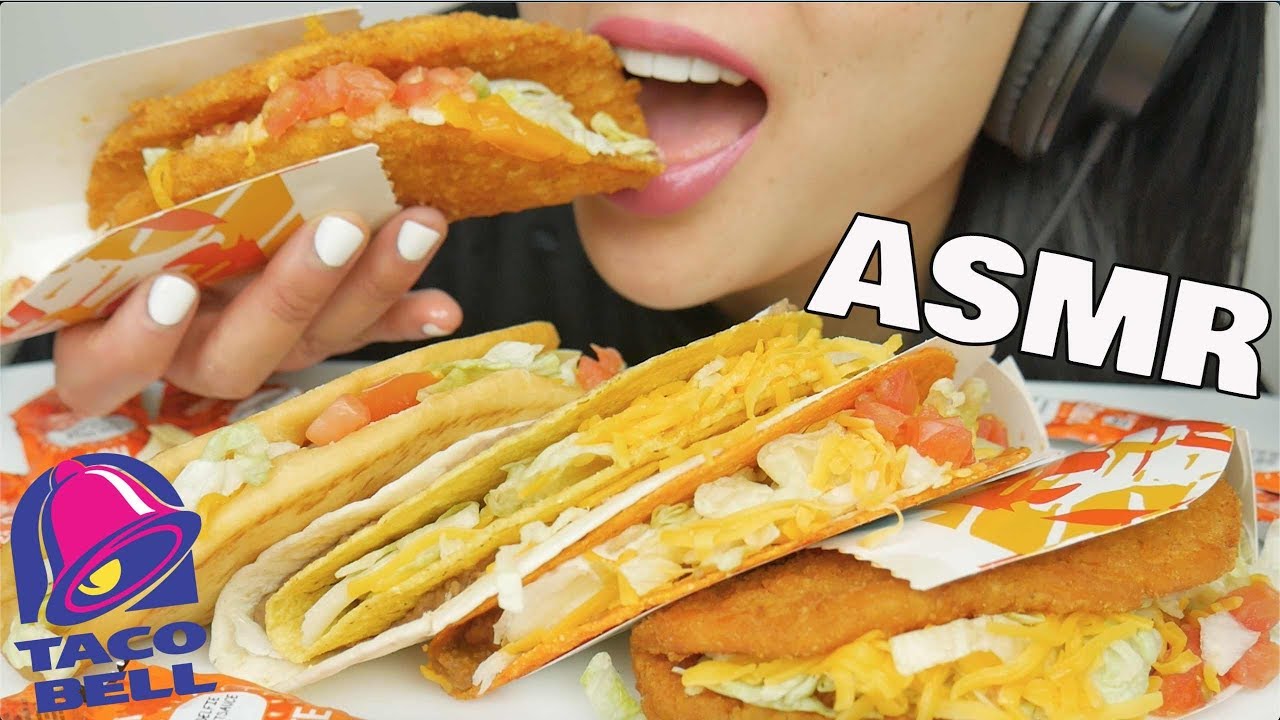 ASMR Taco BELL (EATING SOUNDS) NO TALKING | SAS-ASMR