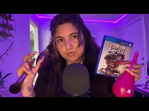 Asmr 4 Fast Roleplays (Video Game Store, Haircut, Makeup, And Nails)