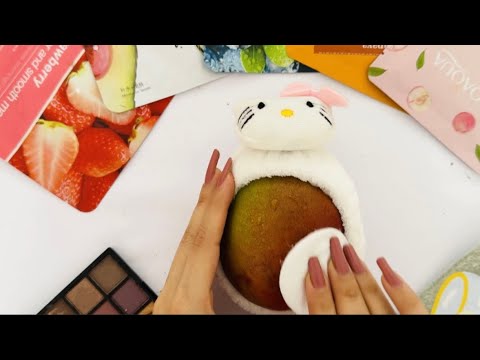 Makeup and Skincare ASMR For Fruits😳? Relaxing Compilation