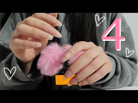 ASMR Pink Fluffly Windshield Massage (No Talking)