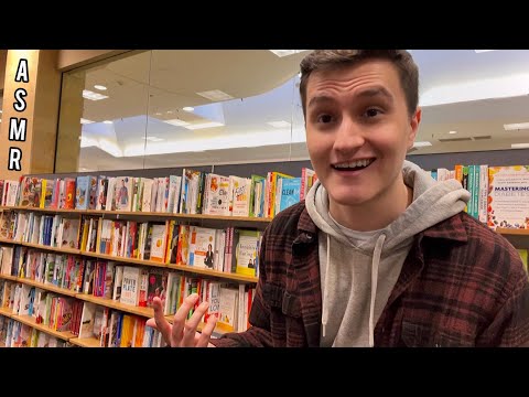 ASMR In a Bookstore 📚 (asmr in public)