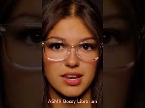 Librarian Makes You Shush! 😵‍💫😴    #asmrhypnosis  #hypnosis #asmrsleep