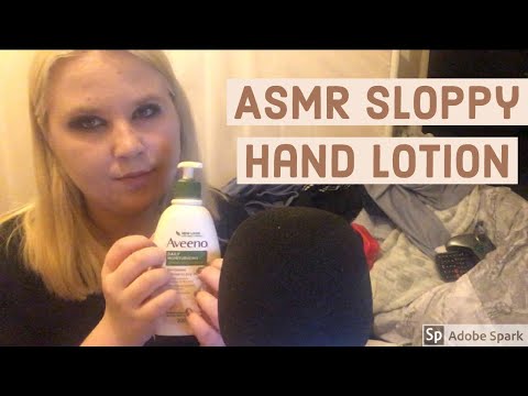 ASMR Sloppy Hand Lotion (Repetitive Motion)
