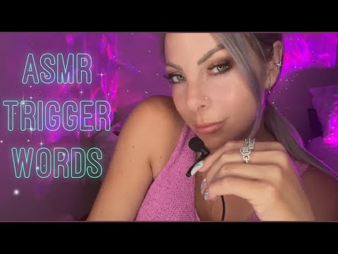 ASMR | All Your FAVORITE ASMR Trigger Words | Insanely Relaxing & Instant Tingles