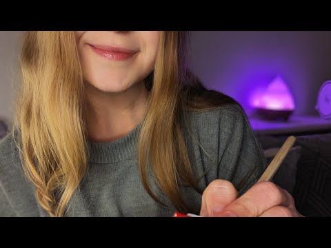Therapy ASMR- Asking you Questions/Mental Health Check in [Writing Triggers]
