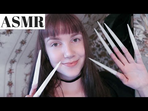 ASMR Tapping Your Face w/ Extreme Long Nails