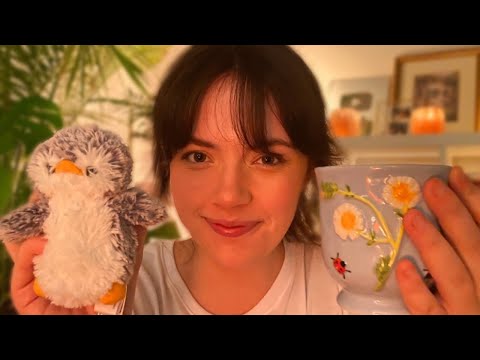 ASMR Cozy Personal Attention Sleepover with a Friend | skincare, pampering, layered sounds