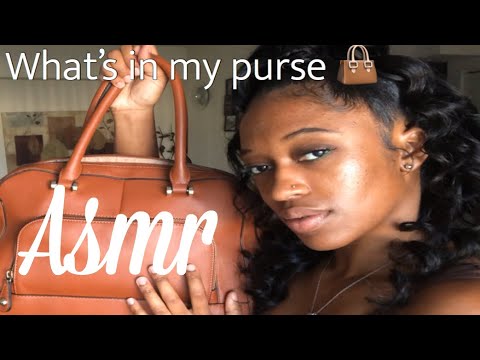 ASMR What’s in my Purse