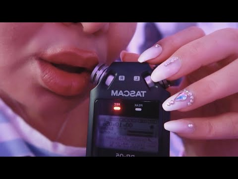 ASMR 🤤 CLOSE INAUDIBLE WHISPERING WITH EAR TOUCHING 👂 (Slow, Relaxing, Soothing Massage For Sleep)