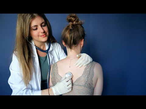 ASMR [Real Person] Head To Toe Physical Assessment (deutsch/german) old school medical exam rp 2