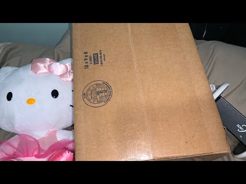 🌹ASMR Whispering I got another Binaural Microphone Vlog Video With Hello Kitty Plush 💋🌹