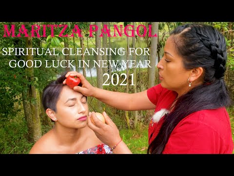 MARITZAPANGOL ♥ ♥ ♥  SWEET SPIRITUAL CLEANSING FOR GOOD LUCK IN  YEAR 2021, ASMR NECK MASSAGE