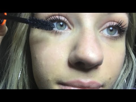 ASMR- Close Up- whispered tutorial- How To volumize/ give you full lashes with mascara