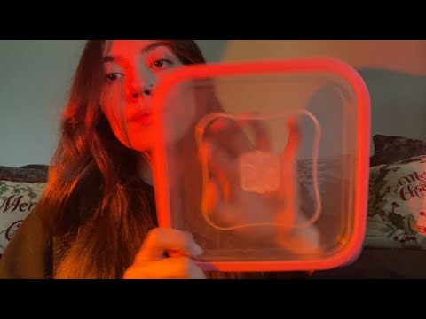 Fast & aggressive asmr scratching & tapping | plastic lid triggers & table tapping *lofi*