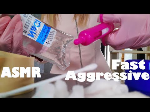 Asmr 🩺 Lofi Fast Aggressive checkup with toy devices