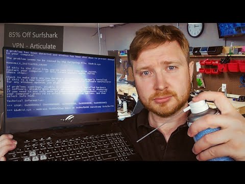 ASMR -Tech Support Roleplay (Cleaning Your Laptop)