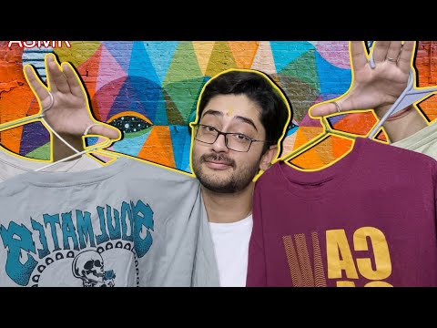 ASMR Clothing Store Roleplay - Selling you Fancy Shirts (Hinglish)