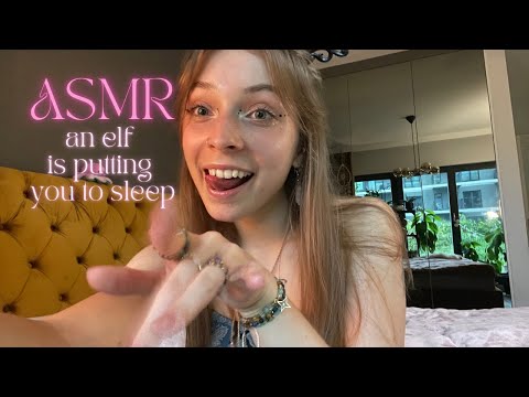 ASMR • Mischievous elf putting you to sleep during storm! 🧚🏻⚡️4K SPECIAL ✨