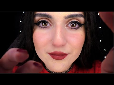 VERY Tingly Slow Face Touching + Gentle Mouth Sounds [ASMR] Pt. 2
