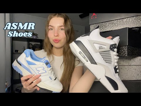 ASMR shoes collection part 2! (tapping, scratching, whispering)