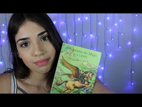 ASMR 📖  Leitura O Sobrinho do Mago 8° capítulo, sussurro, whisper