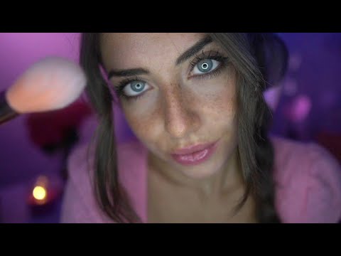 ASMR| DOING YOUR MAKEUP 💄 (No Talking, Personal Attention, Layered Sounds)