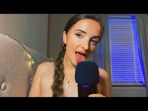 ASMR EAR LICKING👅, EXTREME MOUTH SOUNDS FOR TINGLE IMMUNITY