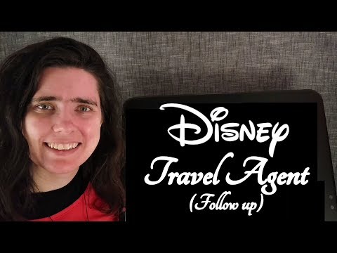 ASMR Disney Travel Agent Role Play (Follow Up)   ☀365 Days of ASMR☀
