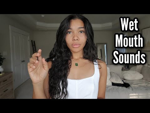 ASMR | Fast & Aggressive Wet Mouth Sounds | Inaudible Whispers ⚡️💖