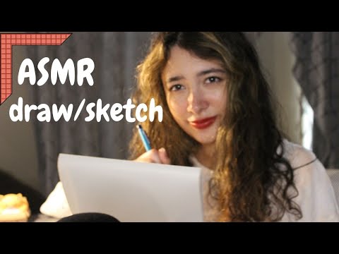 ASMR ✍️ 🤪drawing and sketching random stuff
