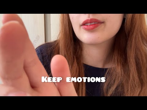 ASMR / i’ll calm you down KEEP YOUR EMOTIONS WELL