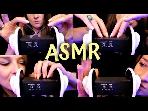 ASMR Gentle Ear Attention ~ Brain Scratches | Breathing | Taps | Massage