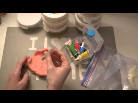 ASMR Colouring Homemade Elastic Supersoft Play Doh | Whispering