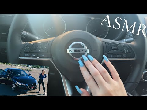 ASMR | NEW CAR TAPPING AND FABRIC SCRATCHING!🚗