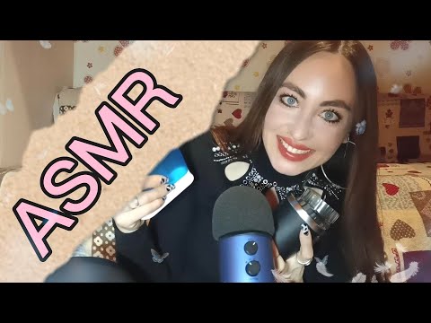 ASMR soft and intense Tapping & Scratching & Gripping | Plastic & Glass & Candle | tingles for relax