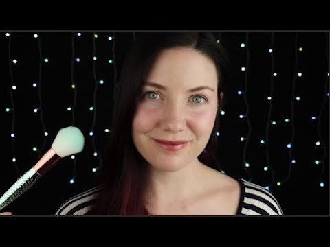 ASMR Face Brushing, Toxic Energy Pulling and Positive Affirmations For Stress - Layered Brush Sounds