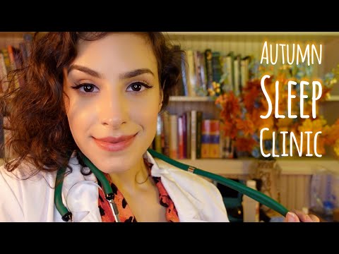Asmr Autumn Sleep Clinic 🍂 Soft Resonance & Cadence ~ to Melty Whispers 🍂 Full Body Medical Exam