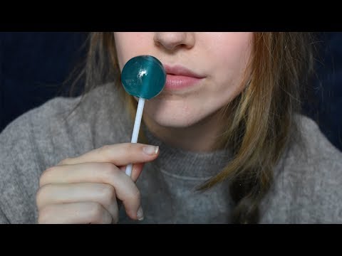 ASMR ♥ Lollipop Licking & Sucking (Binaural Ear to Ear Mouth Sounds)